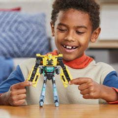 Transformers EarthSpark combined Bumblebee bot for team battles