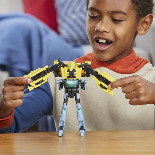 Transformers EarthSpark combined Mo Malto bot for collaborative storytelling