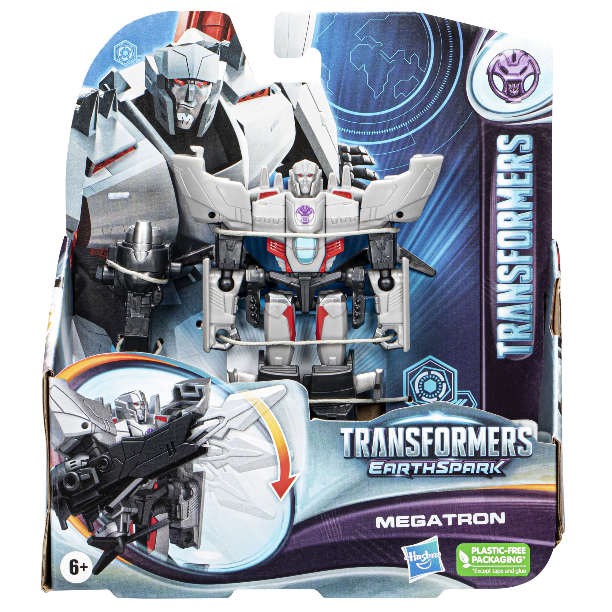 Megatron in armored aircraft mode ready for dynamic play.