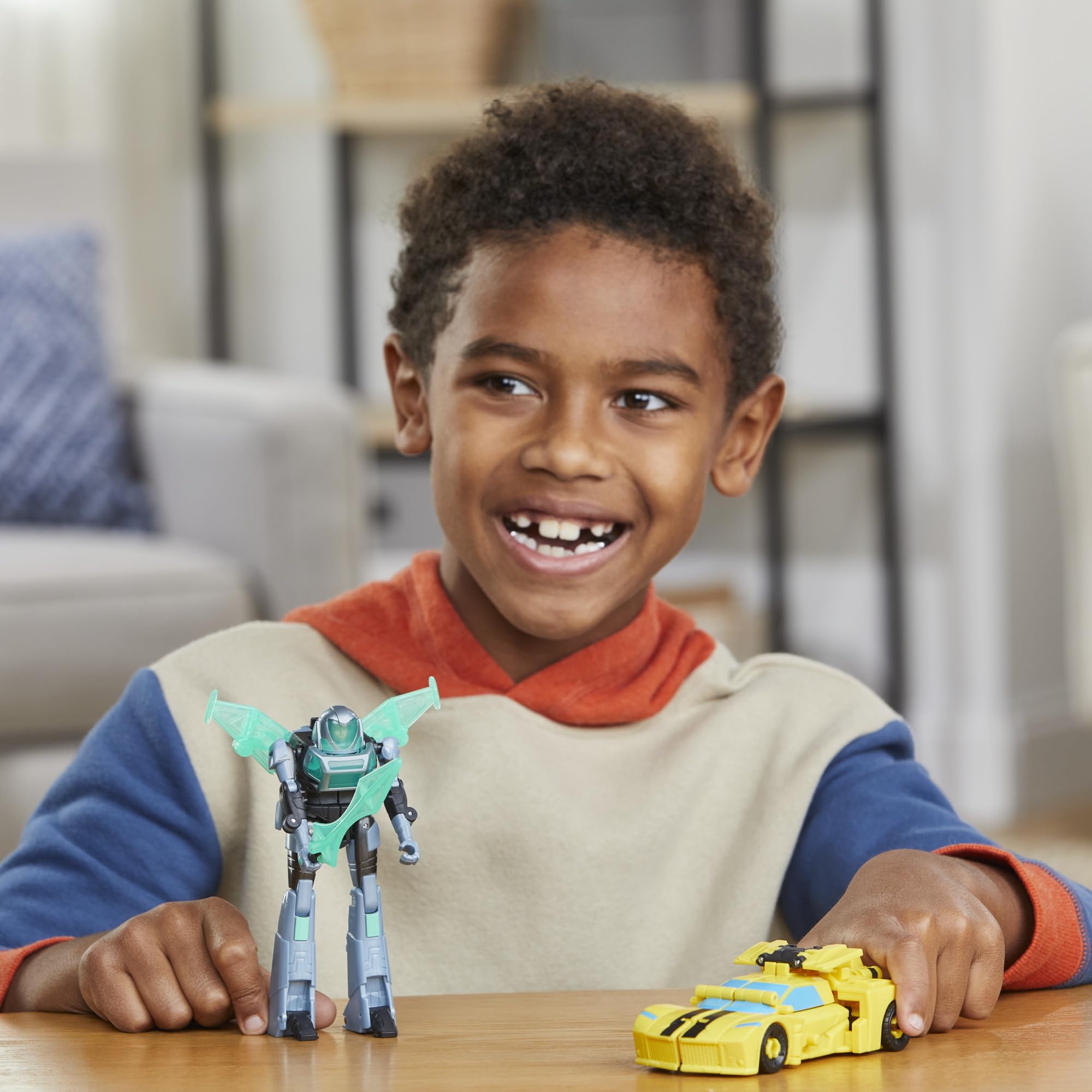 Transformers EarthSpark Mo Malto figure for creative role-play