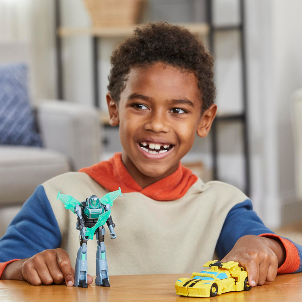 Transformers EarthSpark Mo Malto figure for creative role-play