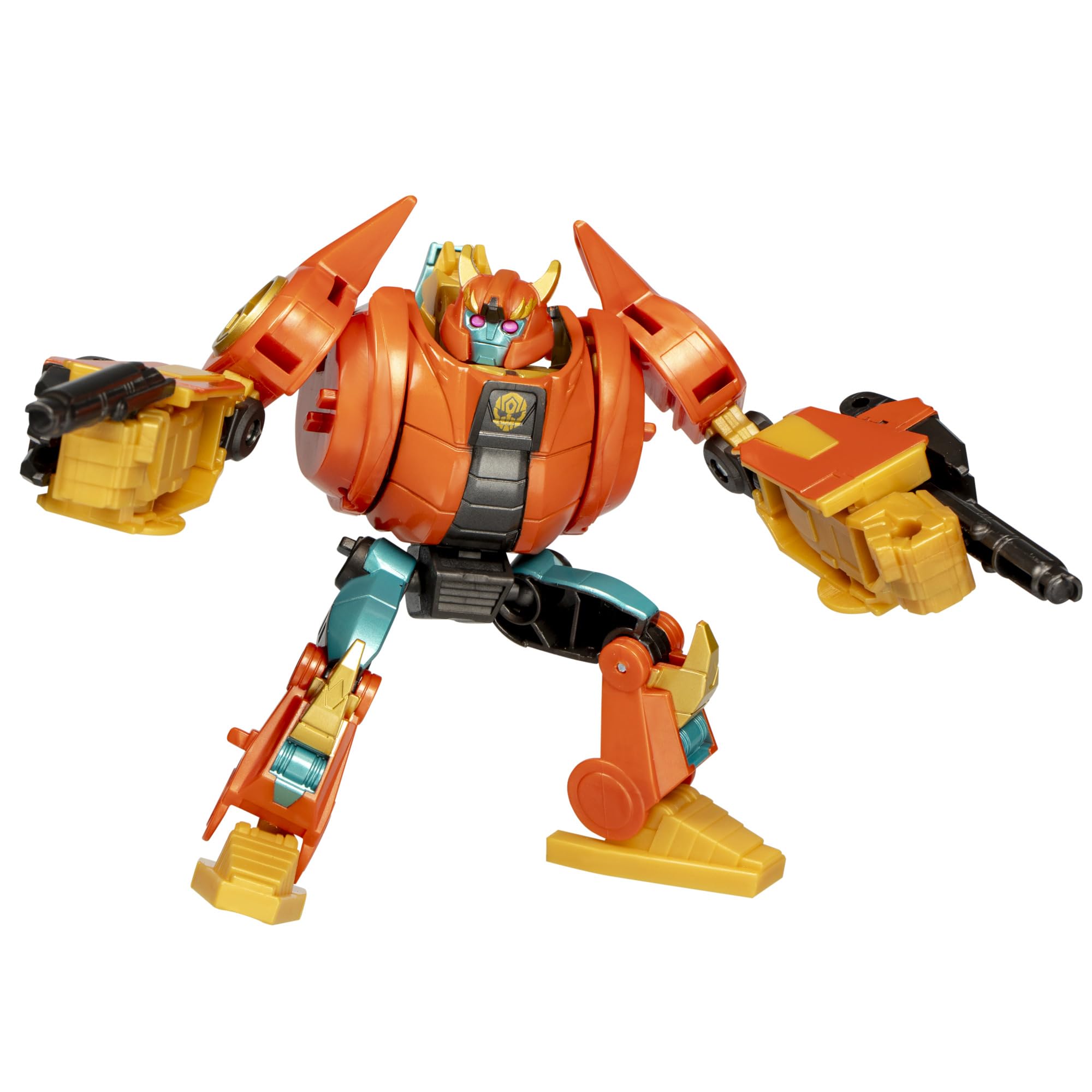 Transformers EarthSpark Terran Jawbreaker stands at five inches tall for easy handling