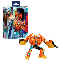 Transformers EarthSpark Terran Jawbreaker robot mode figure ready for action and imaginative play