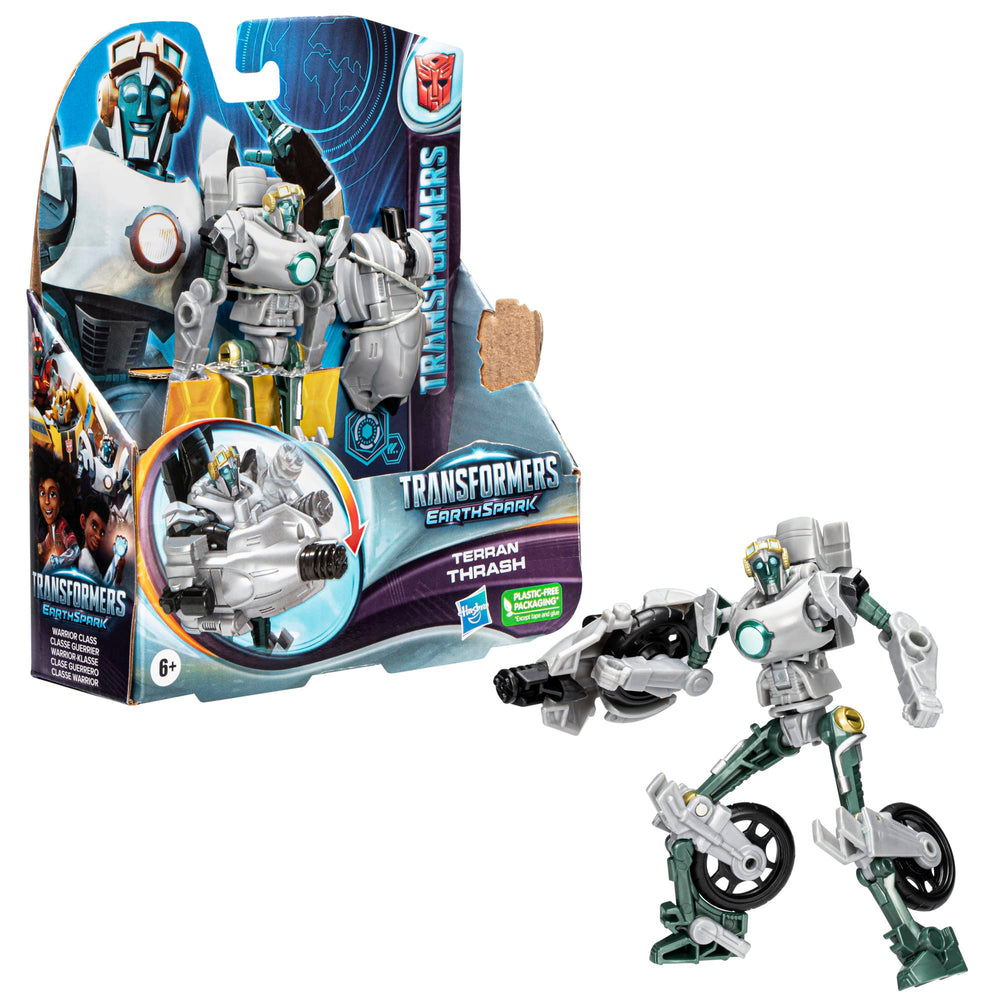 Terran Thrash action figure on display with vibrant colors for collectors