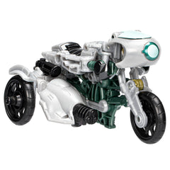 Terran Thrash in motorcycle mode for fast, dynamic adventures