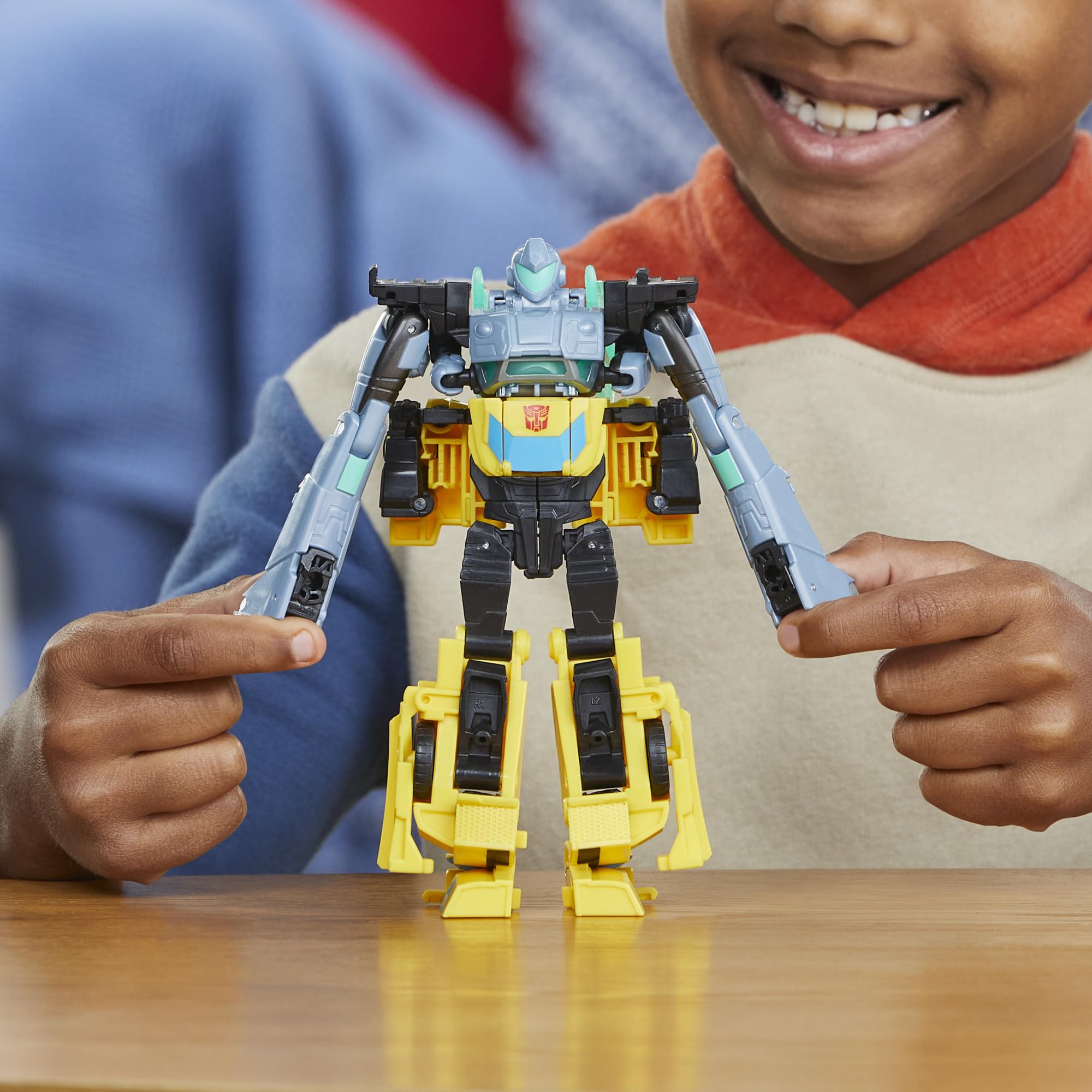 Transformers EarthSpark two figures for separate, imaginative play