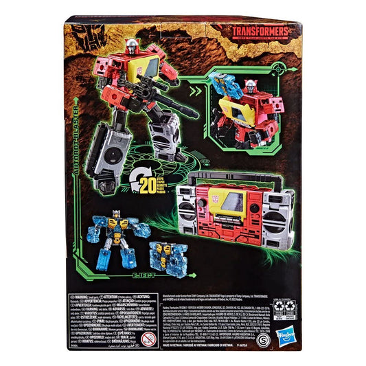 Transformers Eject figure converted to cassette mode for retro play.