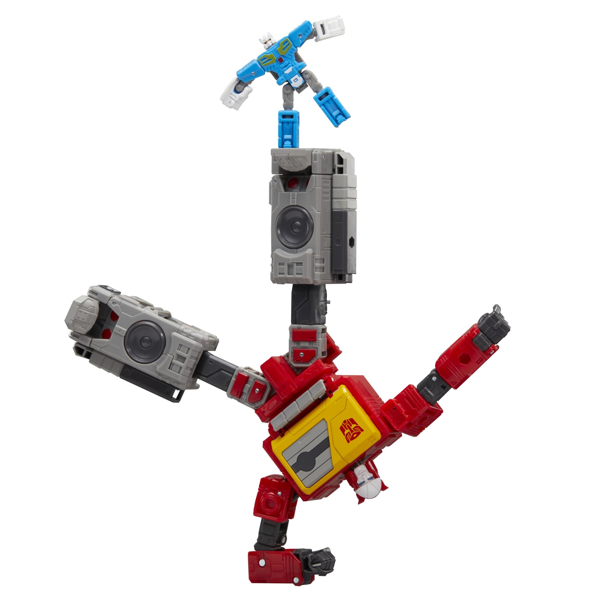 Transformers Eject in mini cassette mode for compact display.