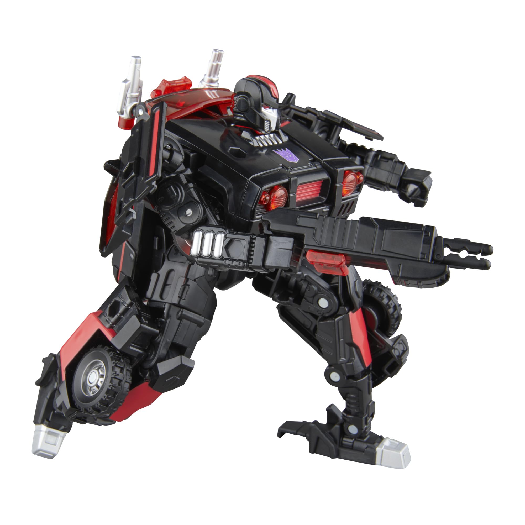 Transformers Flatline hand missiles included for energetic action scenes
