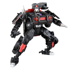 Transformers Flatline voyager figure in robot mode shows poseable articulation for dynamic display