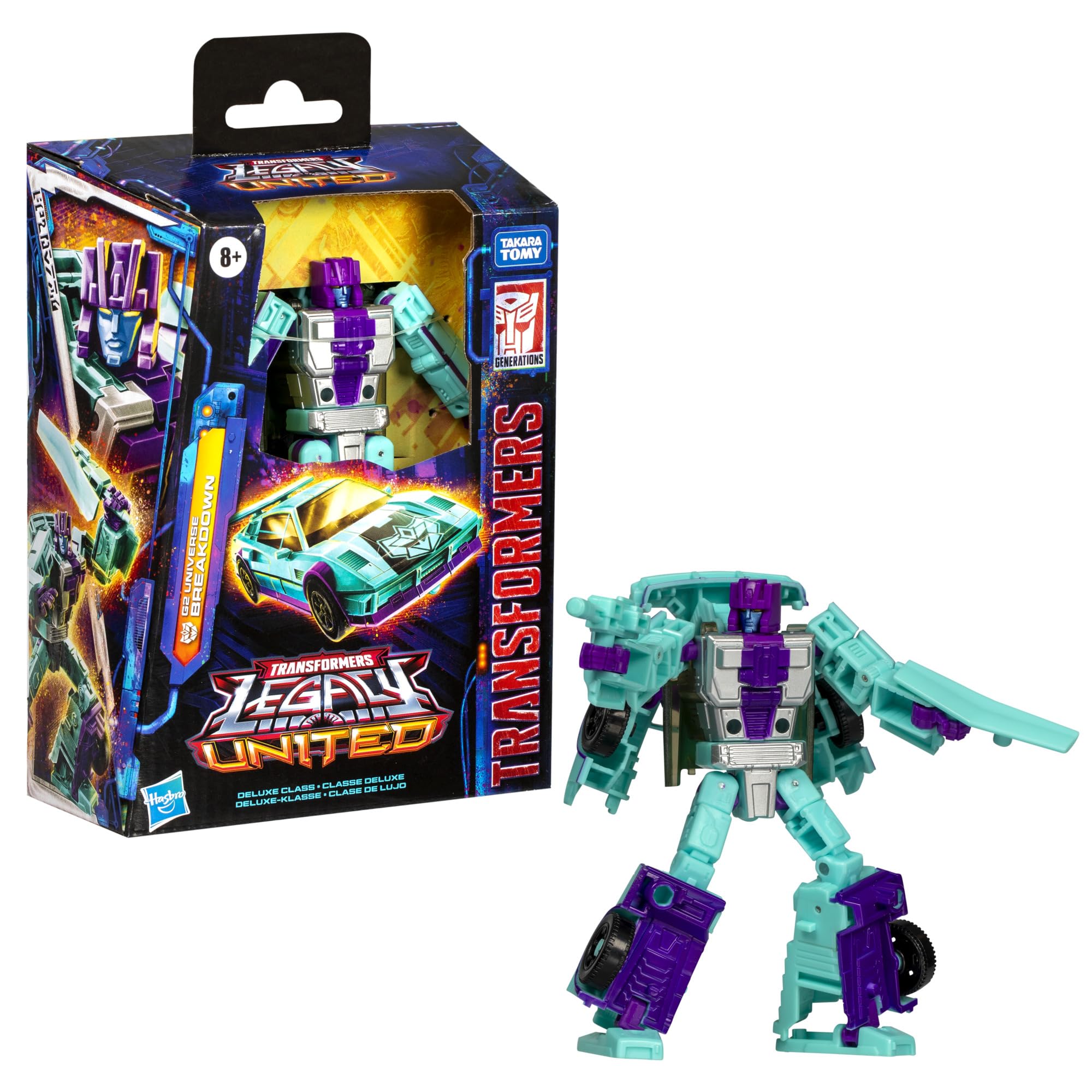 Transformers G2 Breakdown robot mode figure ready for display and play