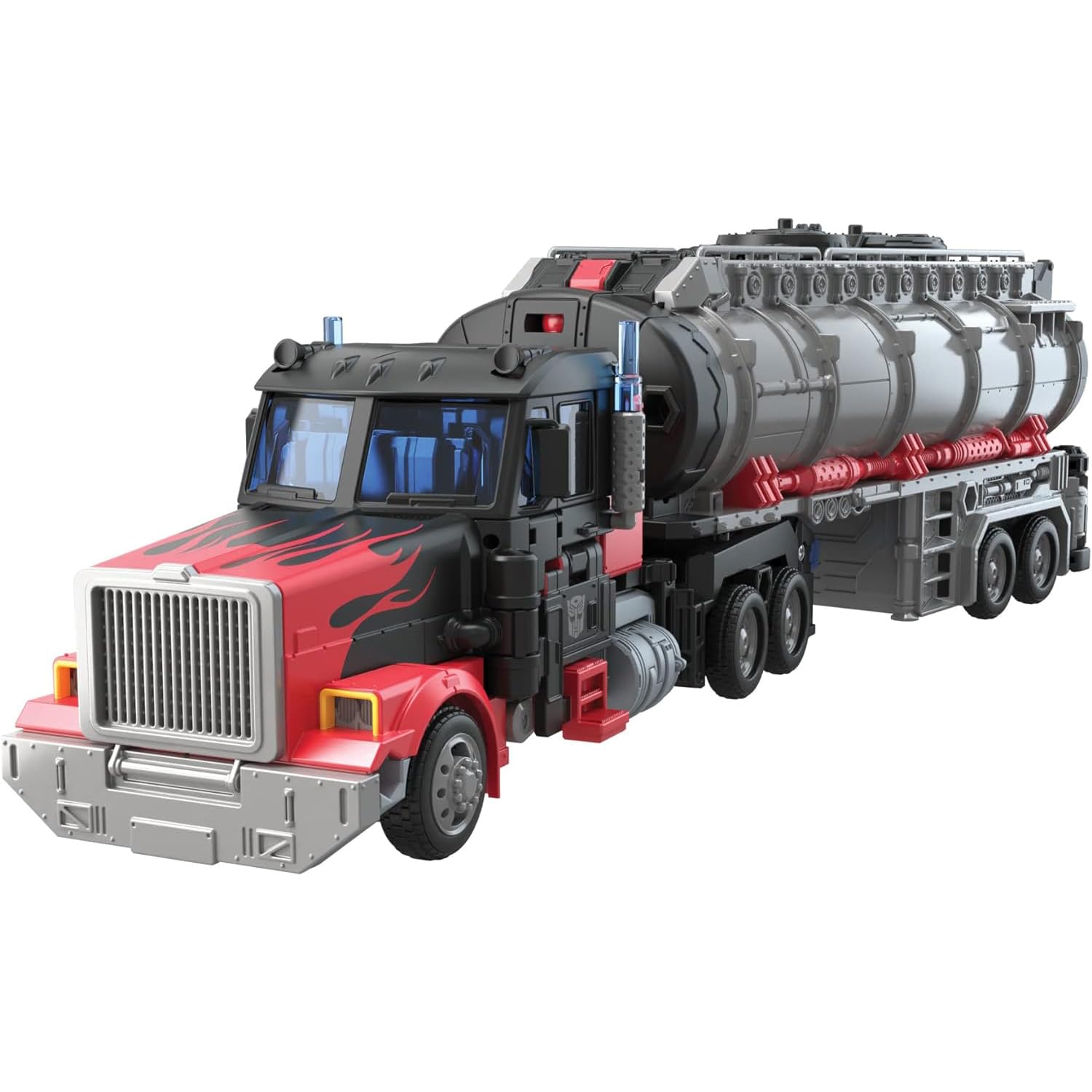 Transformers G2 Laser Optimus Prime battle-station setup for epic battles