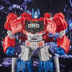 Transformers Gamer Edition Kaon backdrop with Optimus Prime for immersive scene display.
