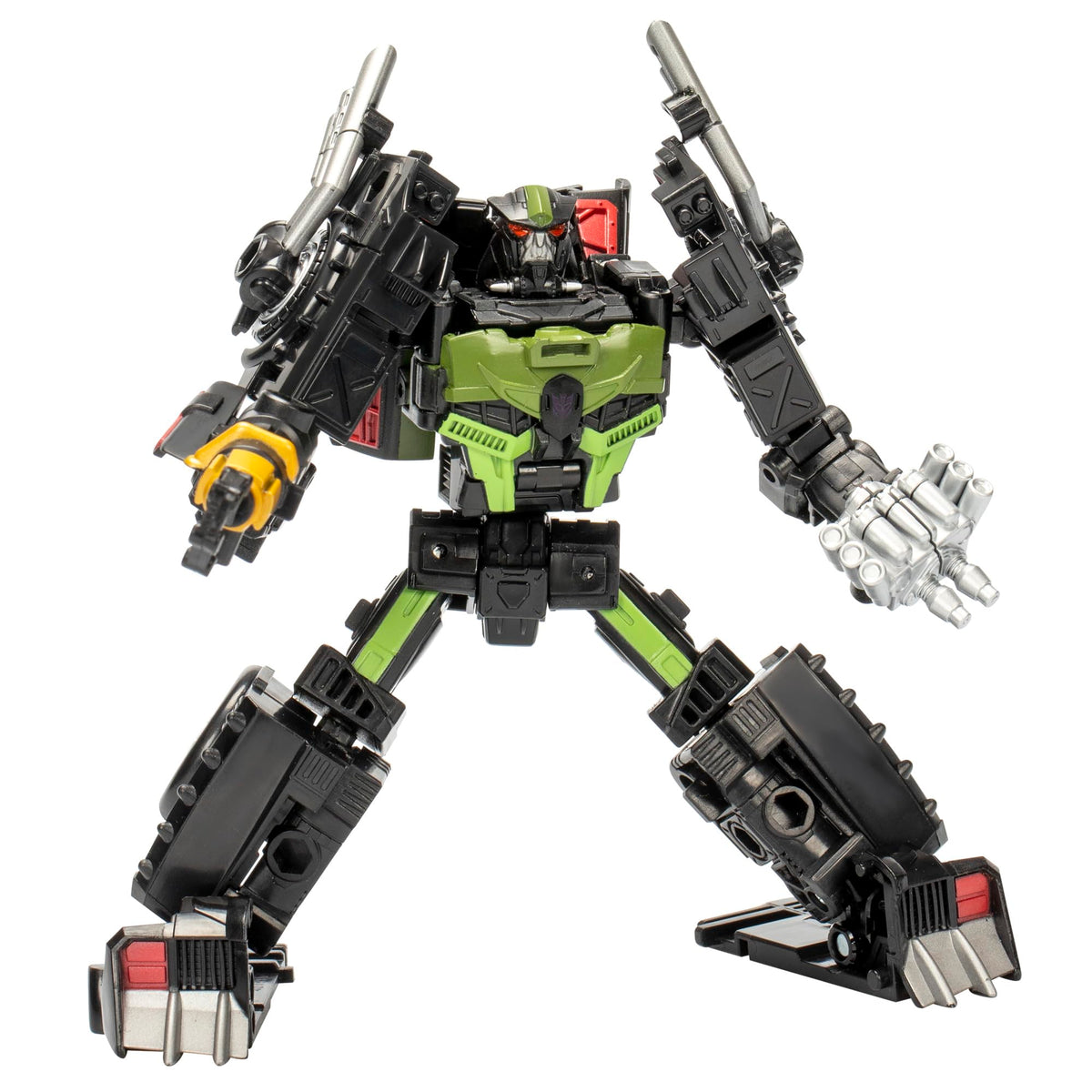Transformers Generations Star Raider Lockdown robot mode for dynamic poseability and display.