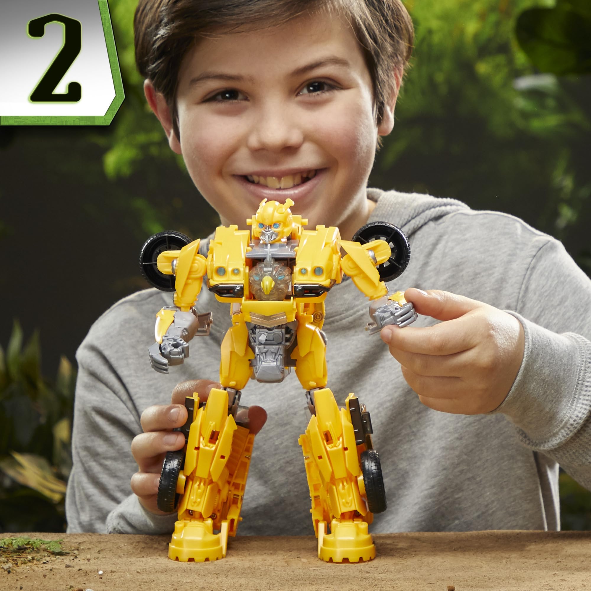 Transformers Hasbro-licensed authentic Bumblebee design cues