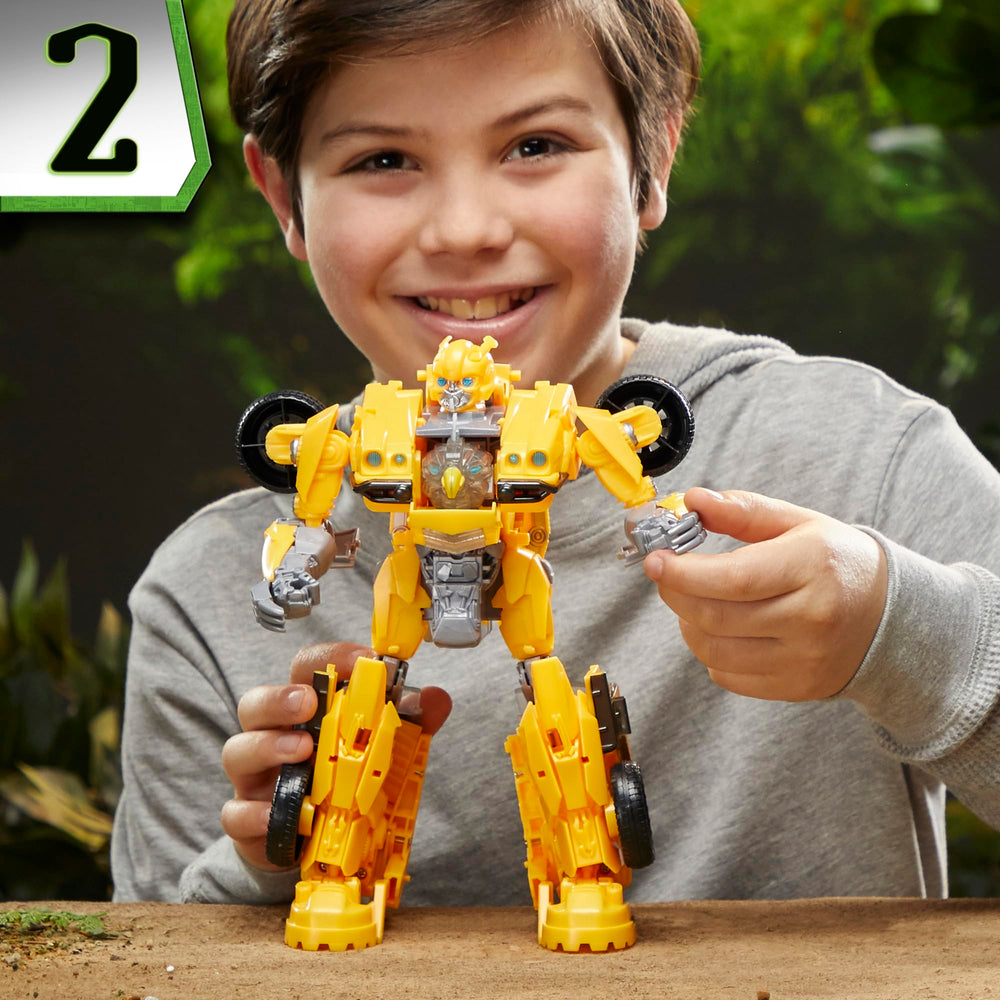 Transformers Hasbro-licensed authentic Bumblebee design cues
