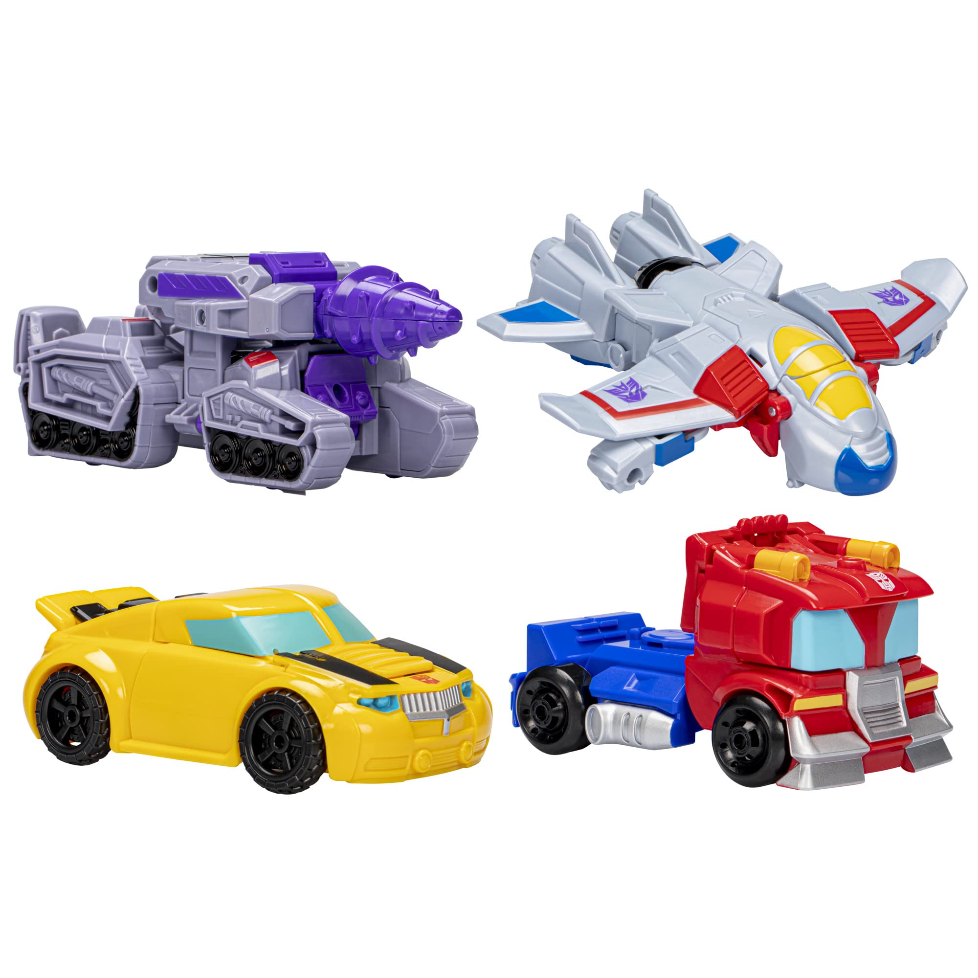 Transformers Heroes vs Villains Bumblebee robot toy for young builders