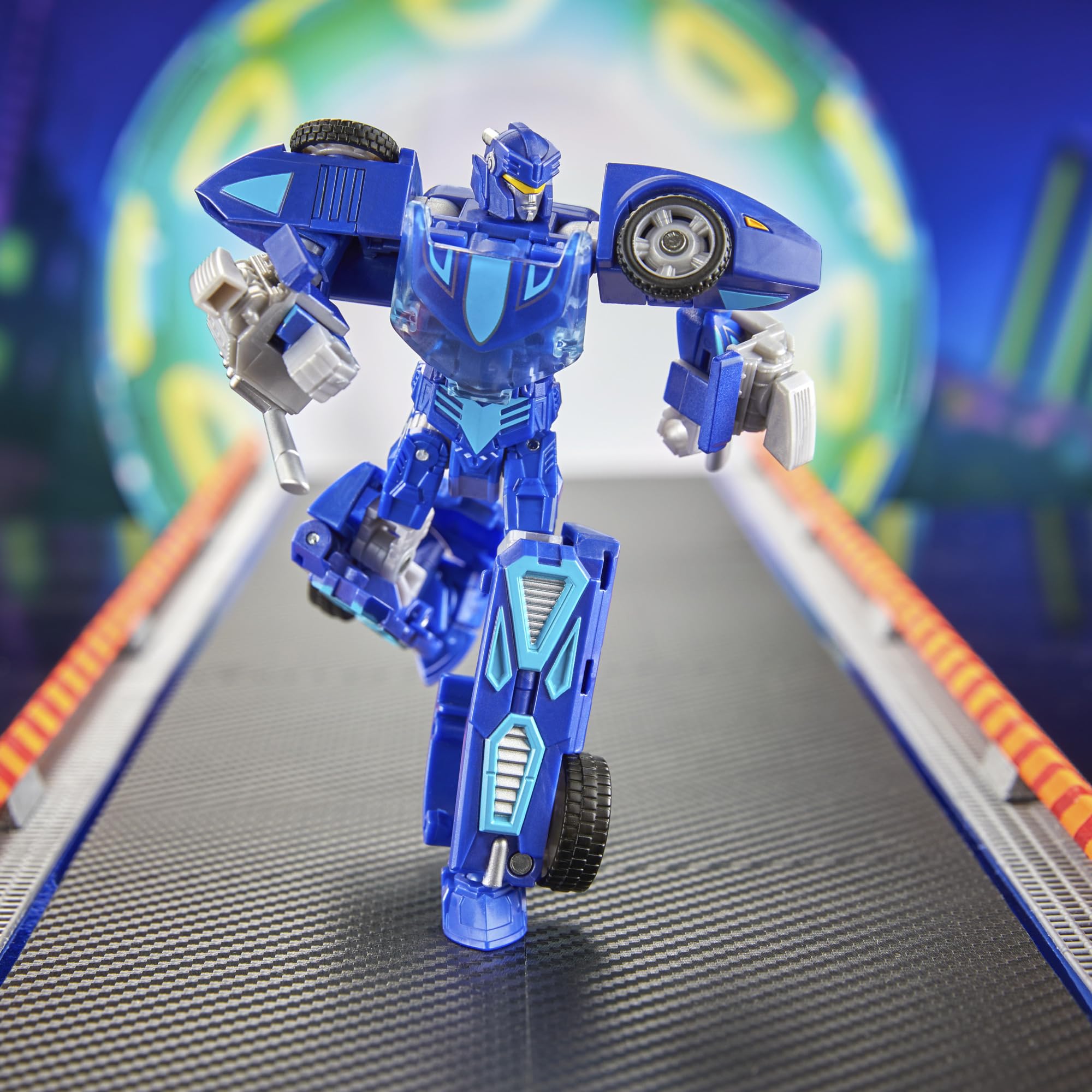 Transformers Twin Mill car mode shows sleek racing design and twin engines