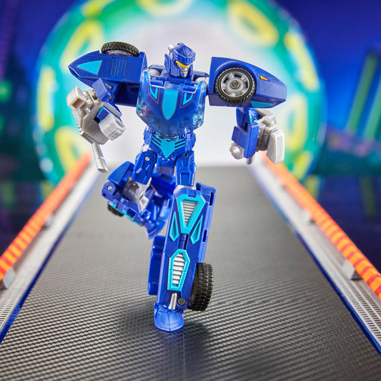 Transformers Twin Mill car mode shows sleek racing design and twin engines