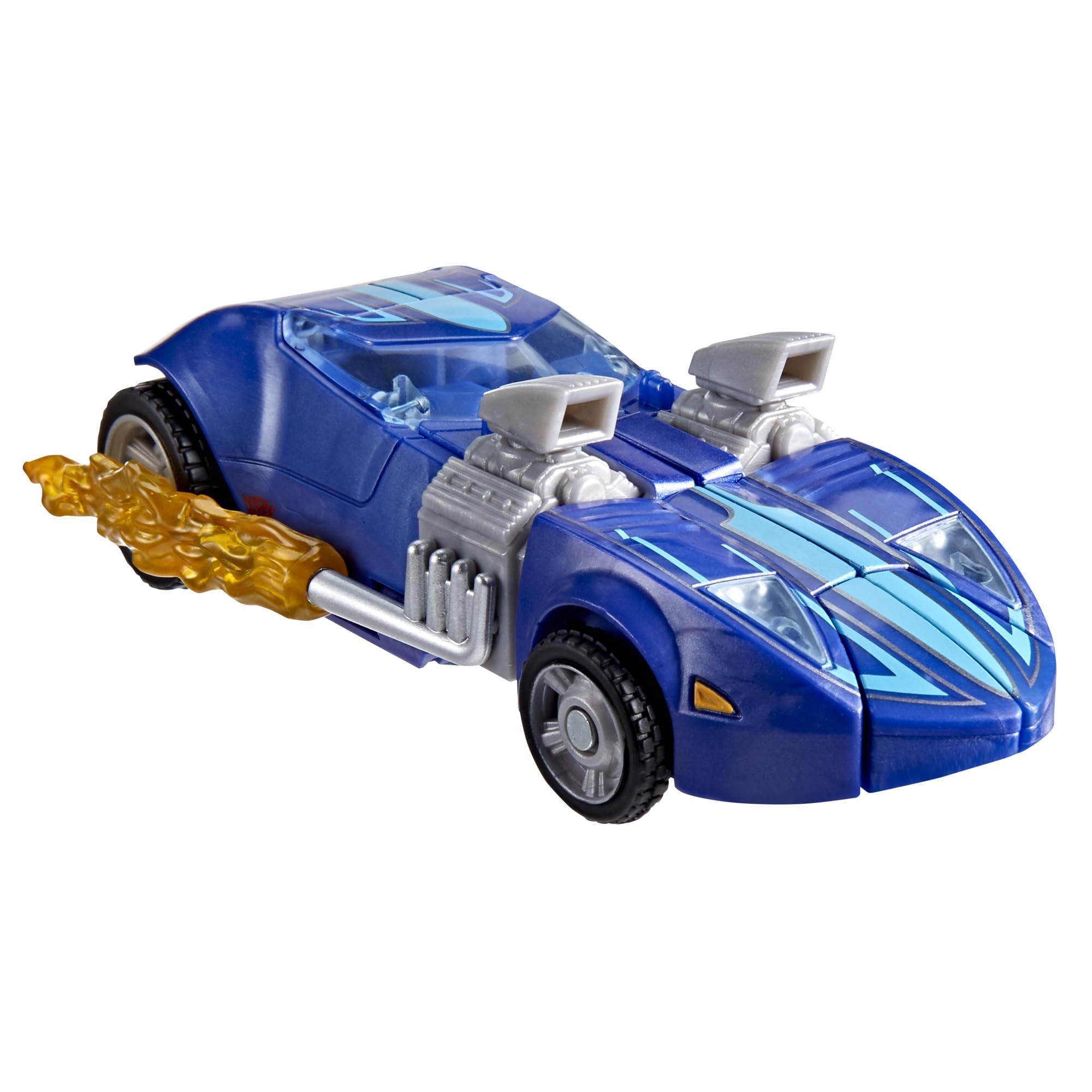 Flame attachments on both modes for added flair
