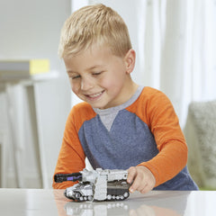 Kids enjoying imaginative Transformers playtime