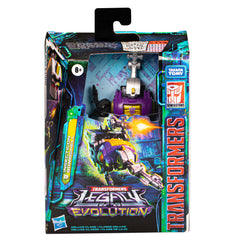 Transformers Insecticon Bombshell in dynamic action stance for battles.