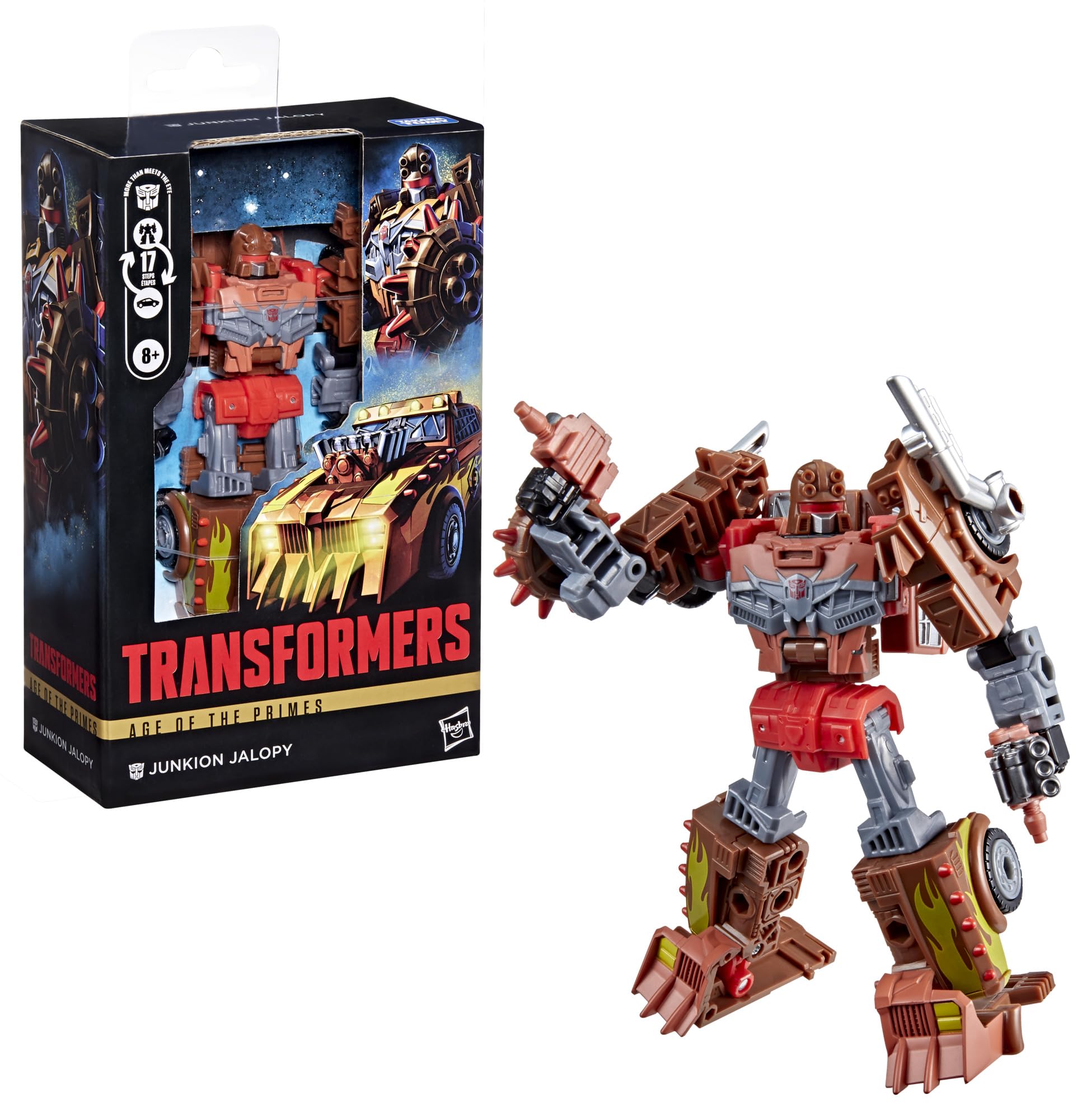 Transformers Junkion Jalopy armor pieces for mixing with other figures.