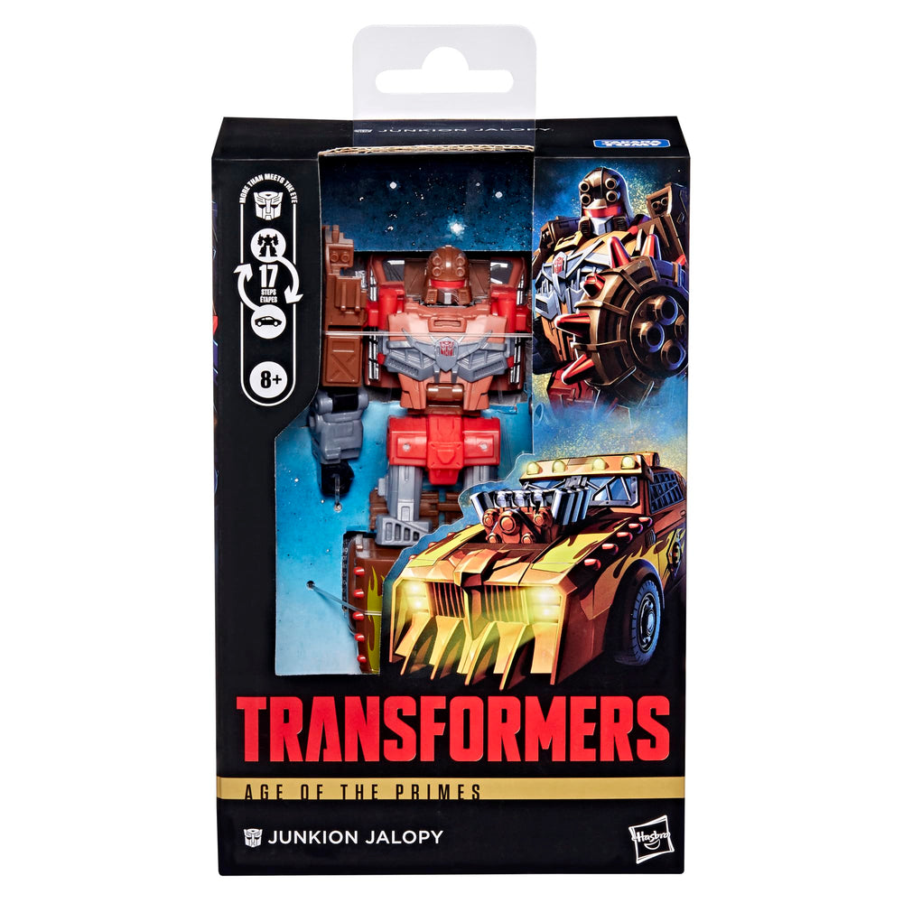Transformers Junkion Jalopy accessories attach in both modes for enhanced play.