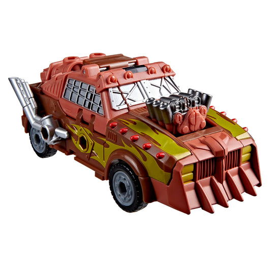 Transformers Junkion Jalopy in off-road vehicle mode for dynamic play.