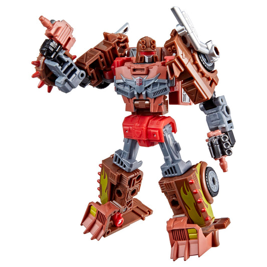 Transformers Junkion Jalopy in robot mode for display and poseable play.