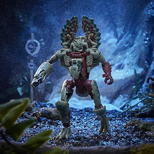 Transformers Jurassic Park x Transformers mashup close-up details.