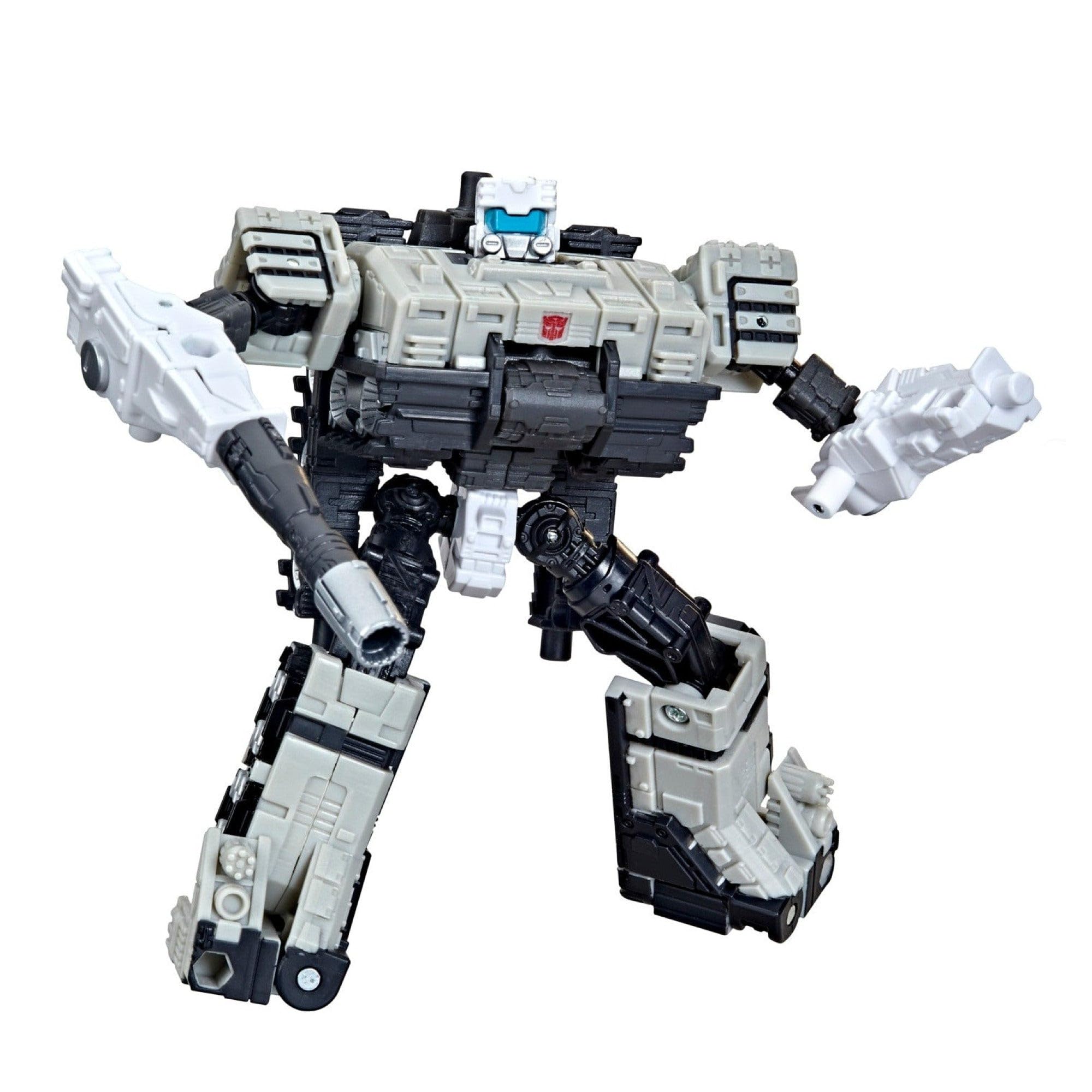 Transformers Kingdom Autobot Slammer in tank mode for dynamic play and display.