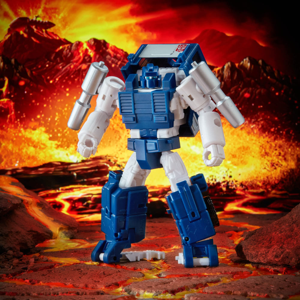 Pipe blaster attachments shown in truck mode for Transformers Pipes.