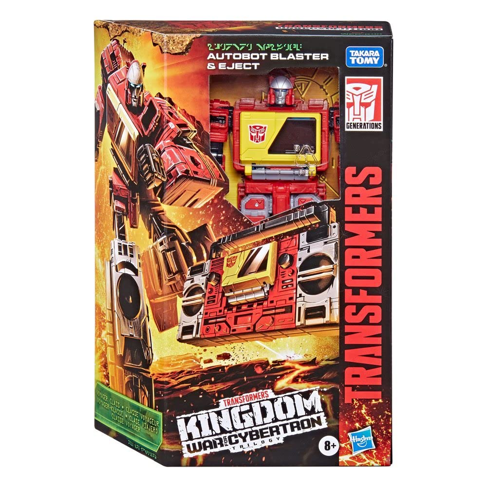Kingdom WFC-K44 packaging artwork and figures on the shelf.