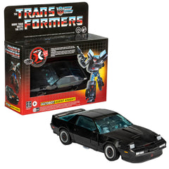 Transformers Autobot Agent Knight lights and sounds boost immersive play and display.