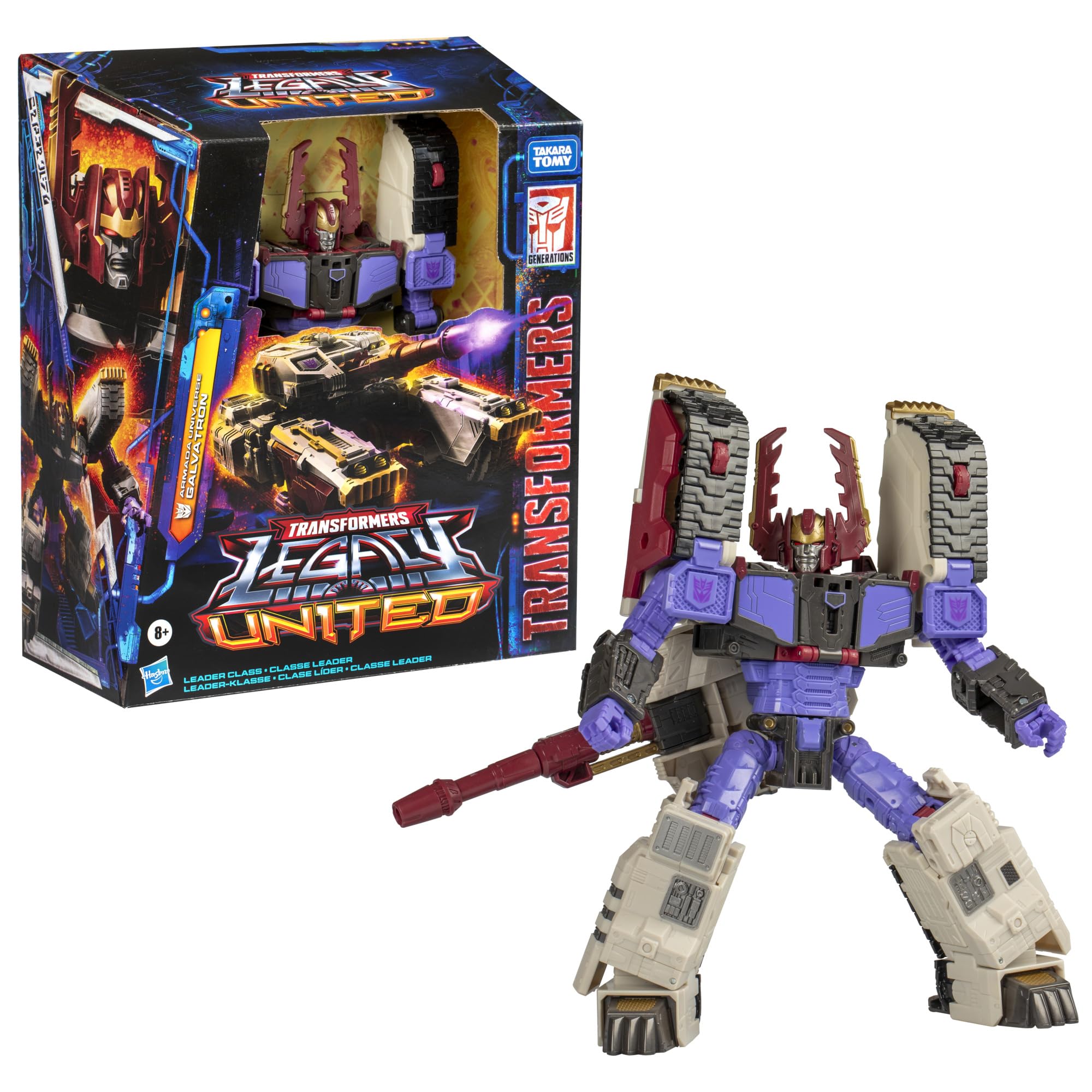Transformers Galvatron articulated joints enable expressive poses