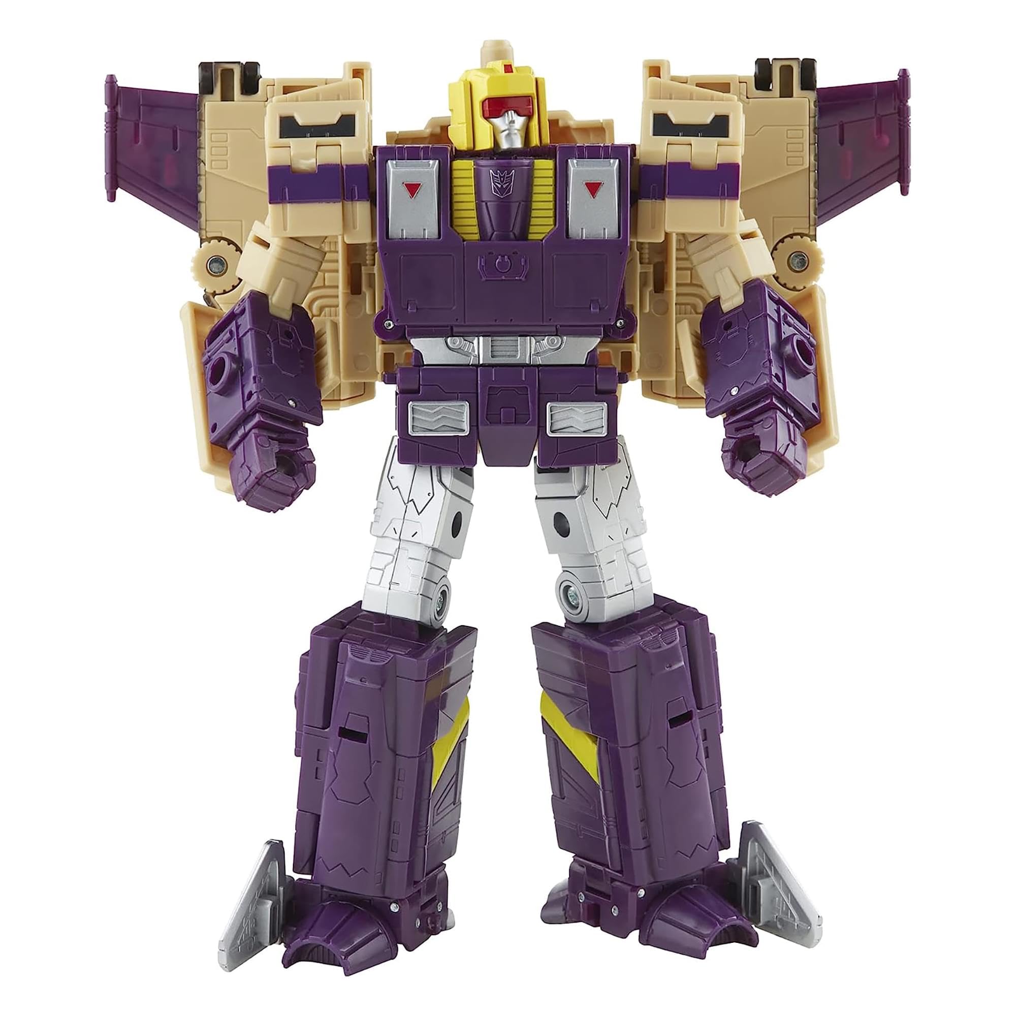 Transformers Legacy Blitzwing tank mode with rotating turret for display