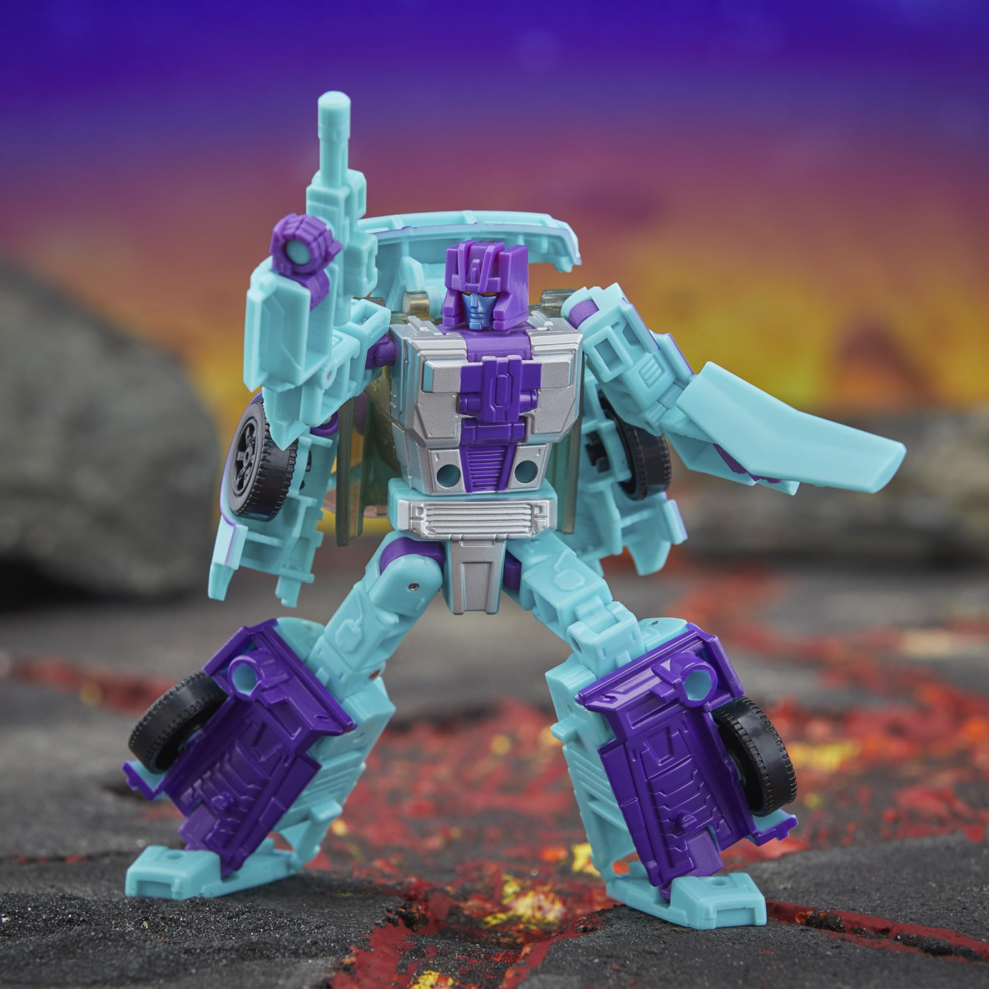 Transformers Legacy Breakdown display-pose for shelf-ready presentation