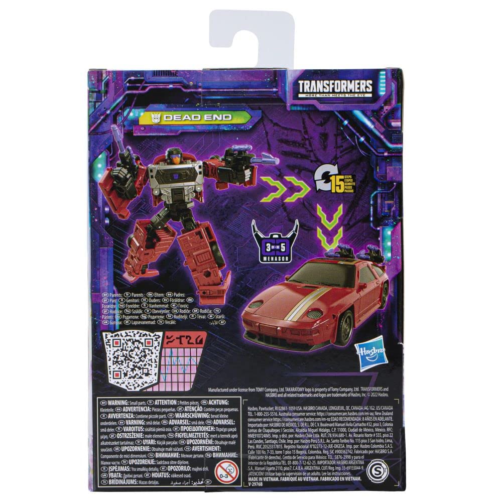 Transformers Legacy energon blaster accessory adds authentic battle-ready detail.