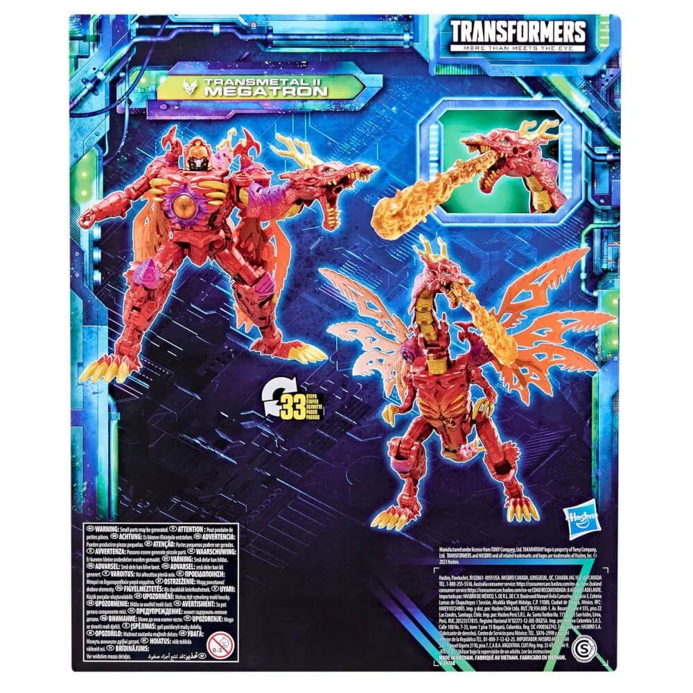 33-step transformation sequence showcases intricate engineering.