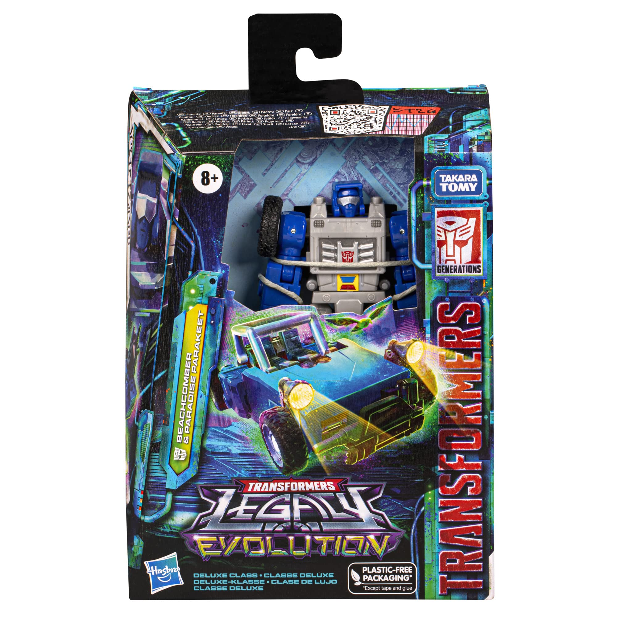 Transformers Beachcomber in dune buggy mode, quick transform for adventures.