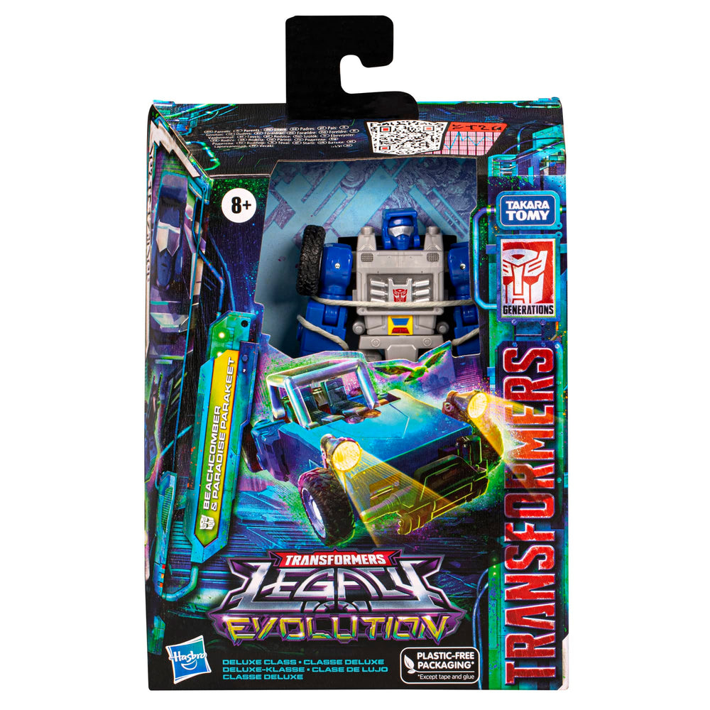 Transformers Beachcomber in dune buggy mode, quick transform for adventures.