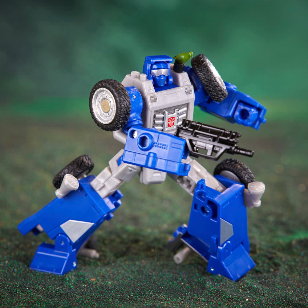 Transformers Beachcomber tech-spec scan card, discover details.