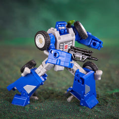 Transformers Beachcomber tech-spec scan card, discover details.
