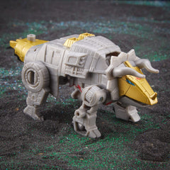 Six-Dinobot figure lineup supports versatile display and play