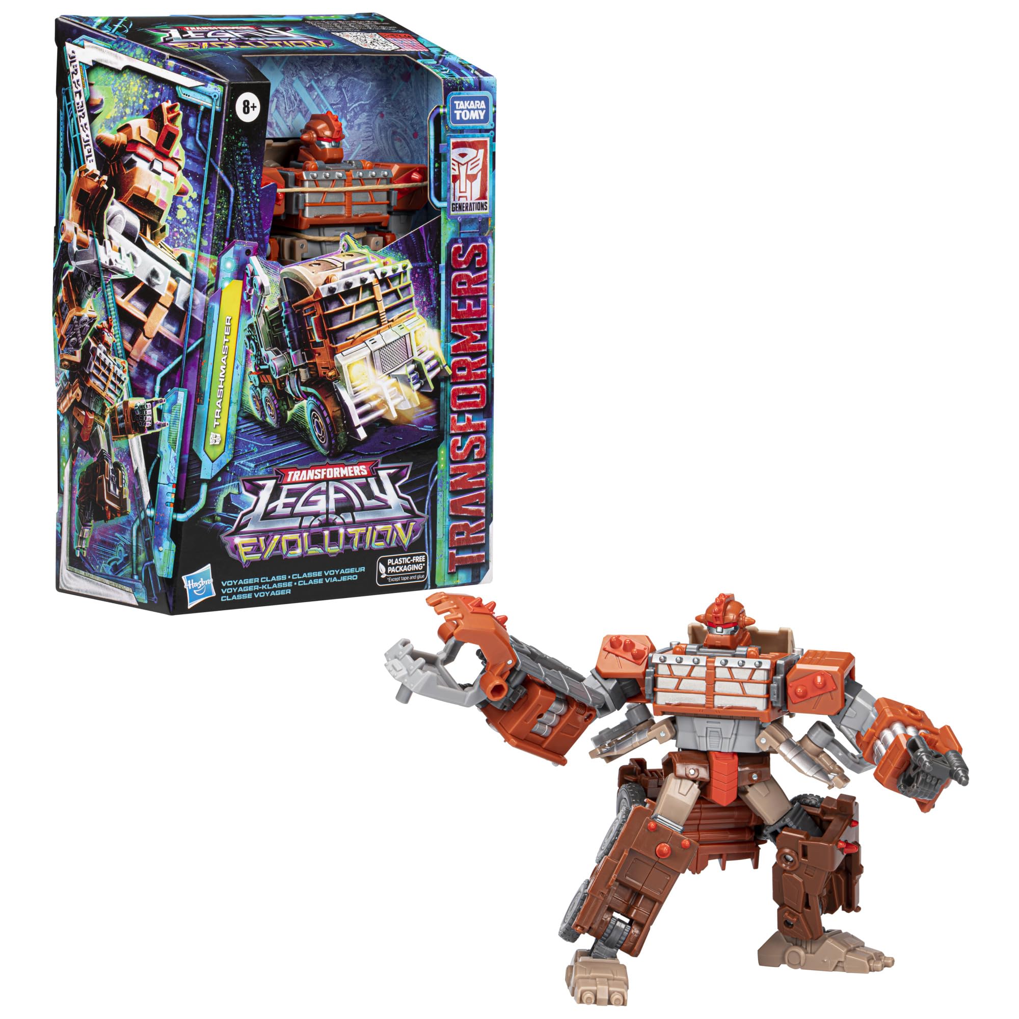 Trashmaster tech-spec scan reveals collectible character details.