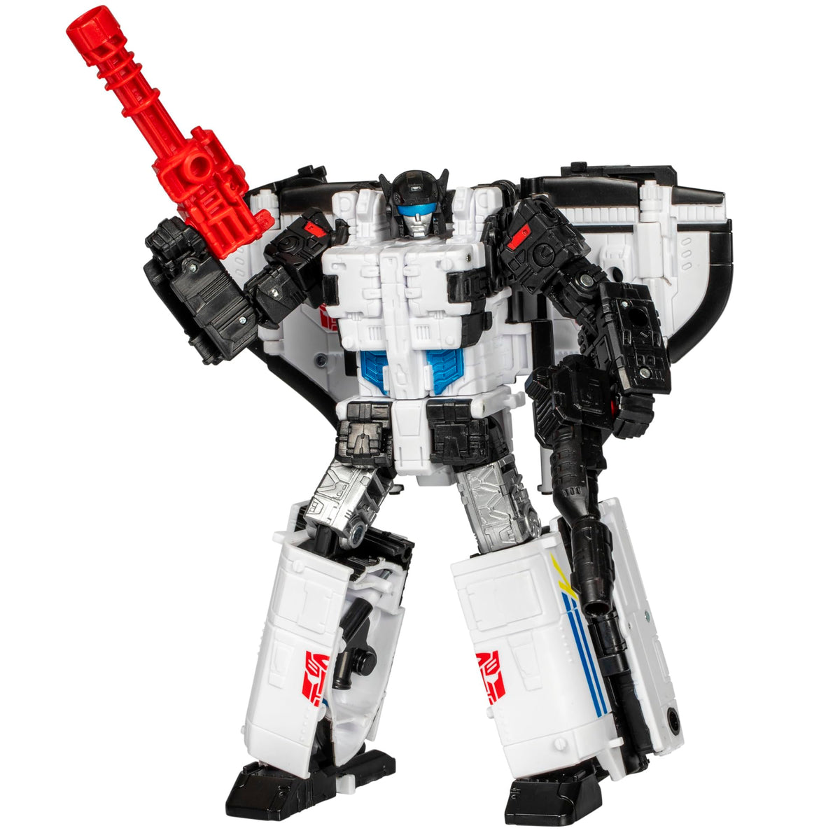 Transformers Galaxy Shuttle figure in 7.5-inch scale for bold display.