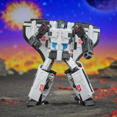 Galaxy Shuttle train mode features sleek lines and action potential.
