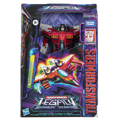 Legacy packaging with scan code reveals cross-universe tech specs.