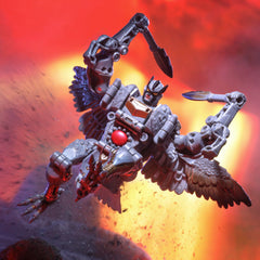 Transformers Legacy Silverbolt articulated arms and legs support dynamic action.